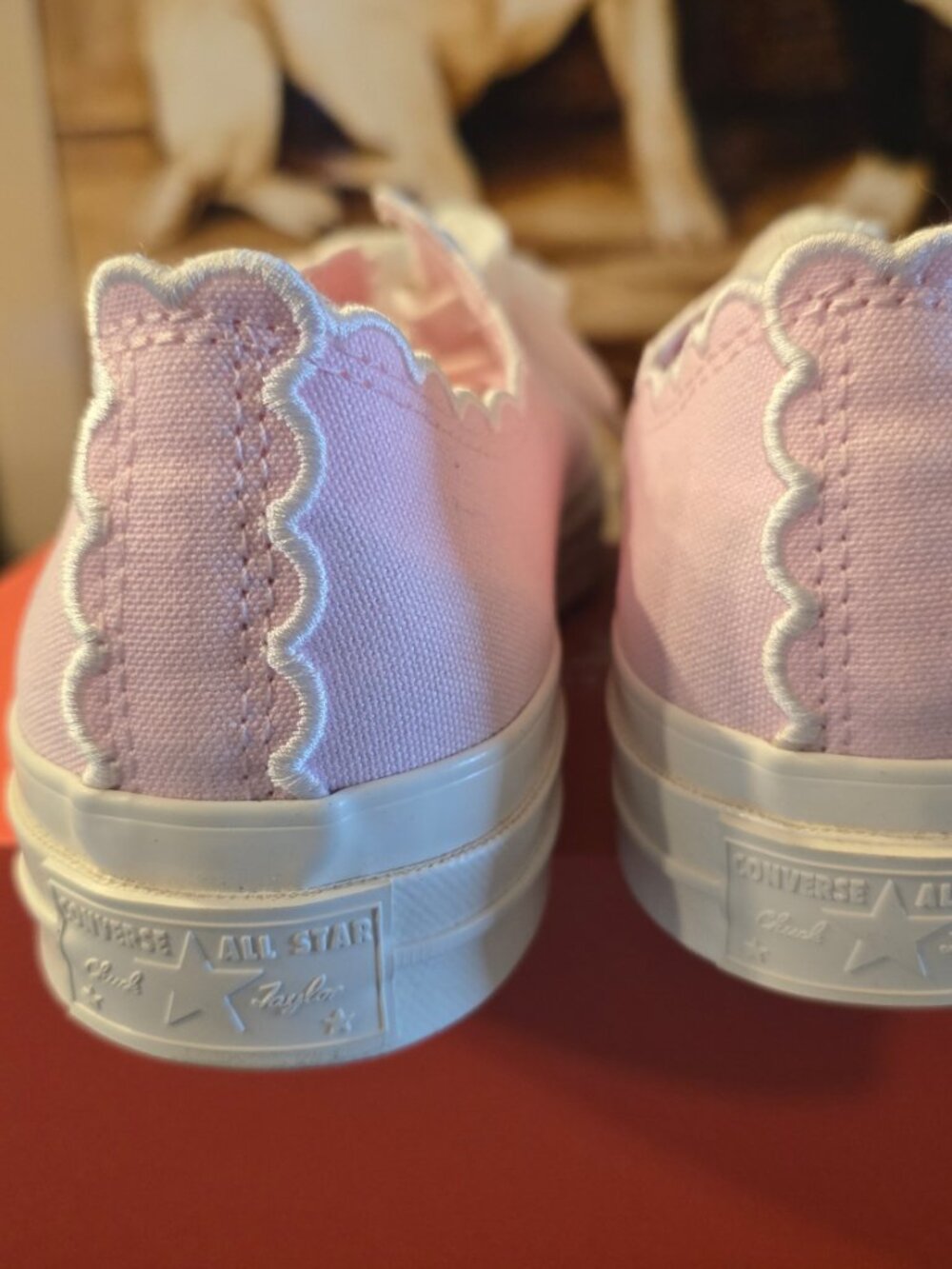Converse Chuck 70 Embroidered Sugar Berry A13542C Low Top Women's Size 10 US NEW - Picture 7 of 13